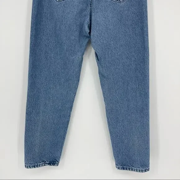 RARE Upside Down Label Vintage Lee Mom 90s Jeans 24" Waist - Picture 13 of 16